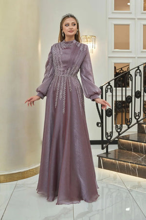 Çağla Tesettür Abiye - FioraofDress - tesettur - abiye - LİLAA - 38 - hijab - evening - dress