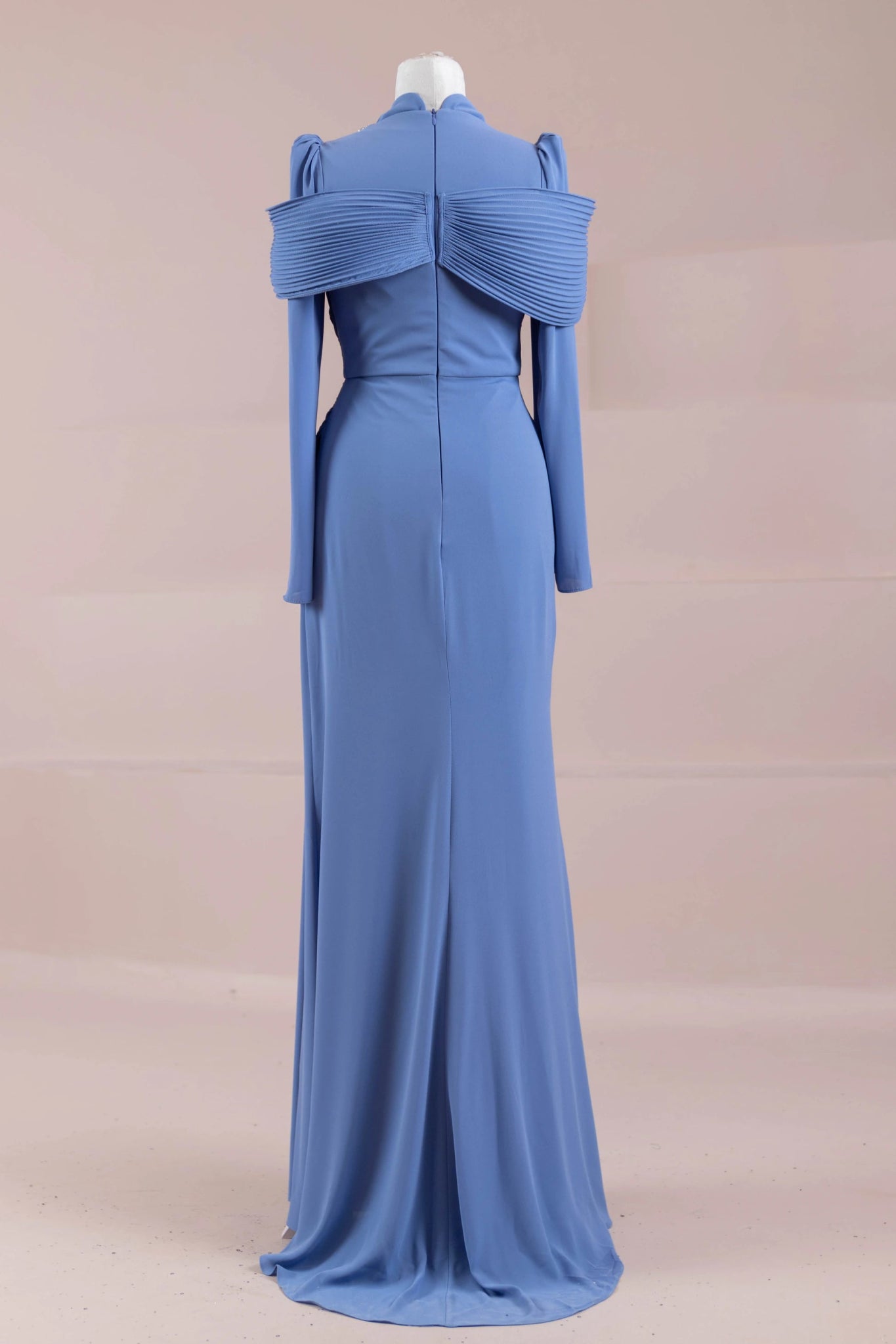 Charm Tesettür Abiye - FioraofDress - tesettur - abiye - Mavii - 36 - hijab - evening - dress