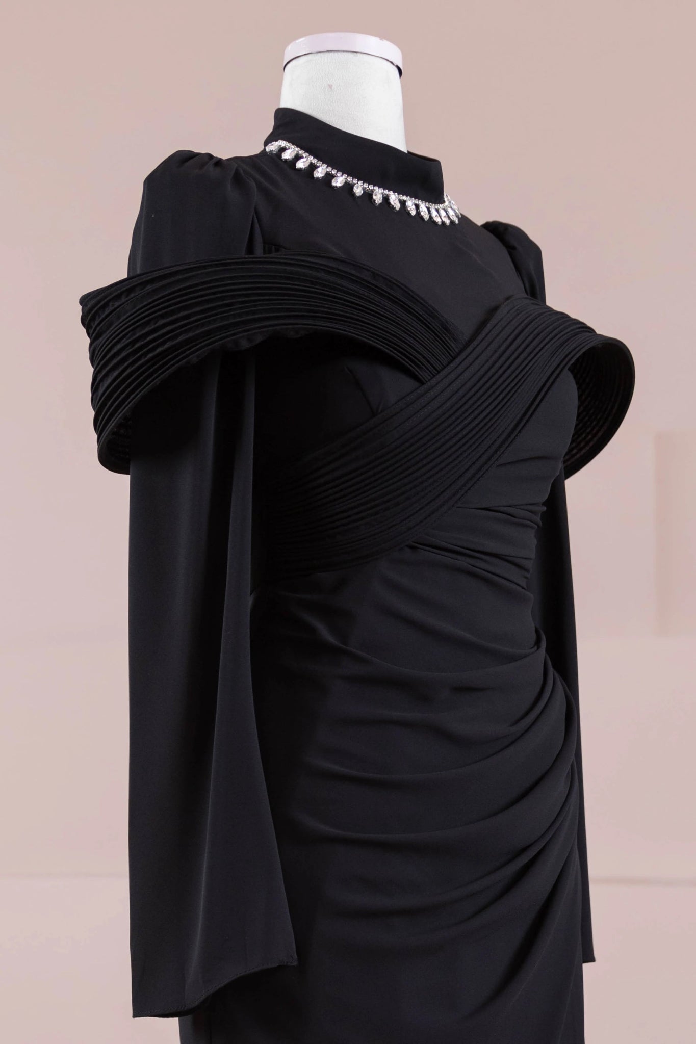 Charm Tesettür Abiye - FioraofDress - tesettur - abiye - Siyahh - 36 - hijab - evening - dress