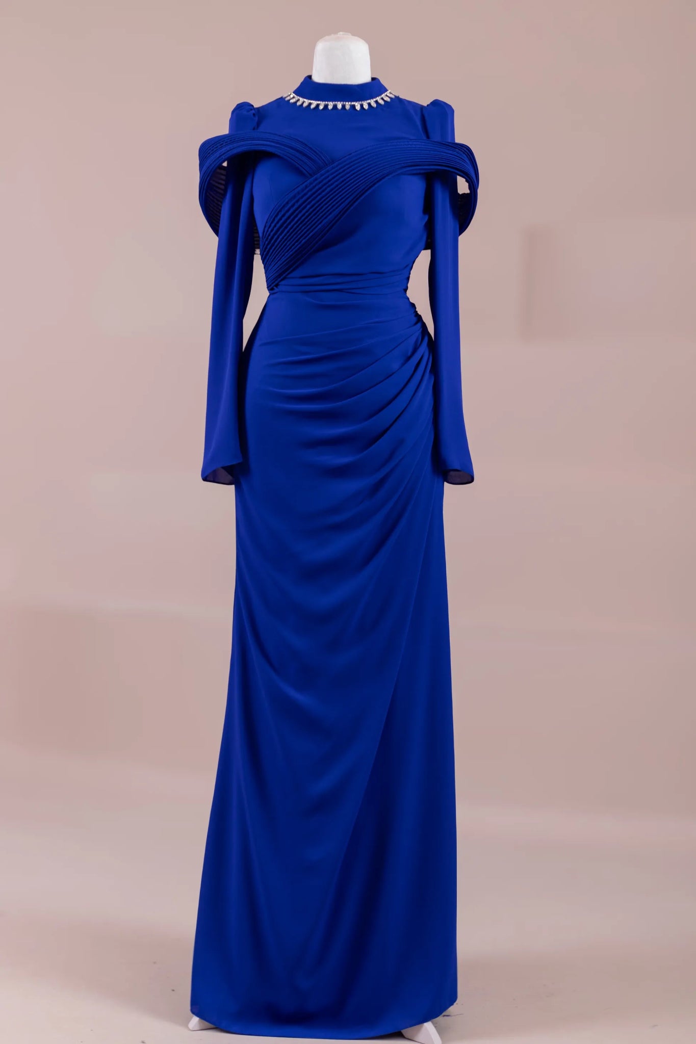 Charm Tesettür Abiye - FioraofDress - tesettur - abiye - SAX - 36 - hijab - evening - dress