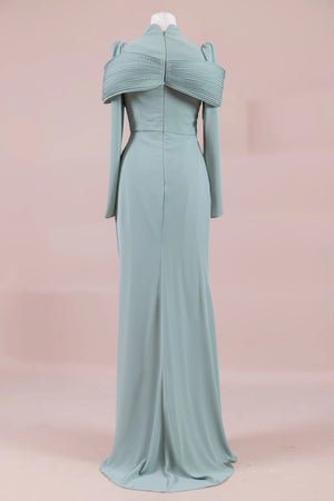 Charm Tesettür Abiye - FioraofDress - tesettur - abiye - mint - 36 - hijab - evening - dress