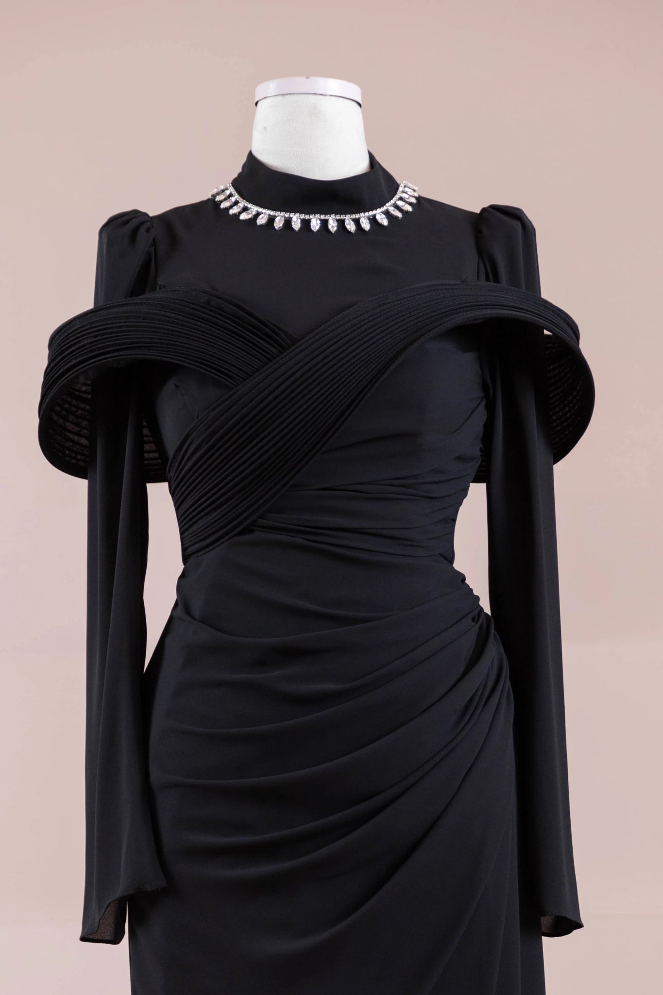 Charm Tesettür Abiye - FioraofDress - tesettur - abiye - Siyahh - 36 - hijab - evening - dress