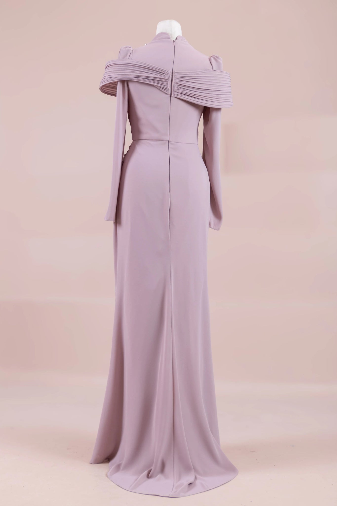 Charm Tesettür Abiye - FioraofDress - tesettur - abiye - Pudra - 36 - hijab - evening - dress