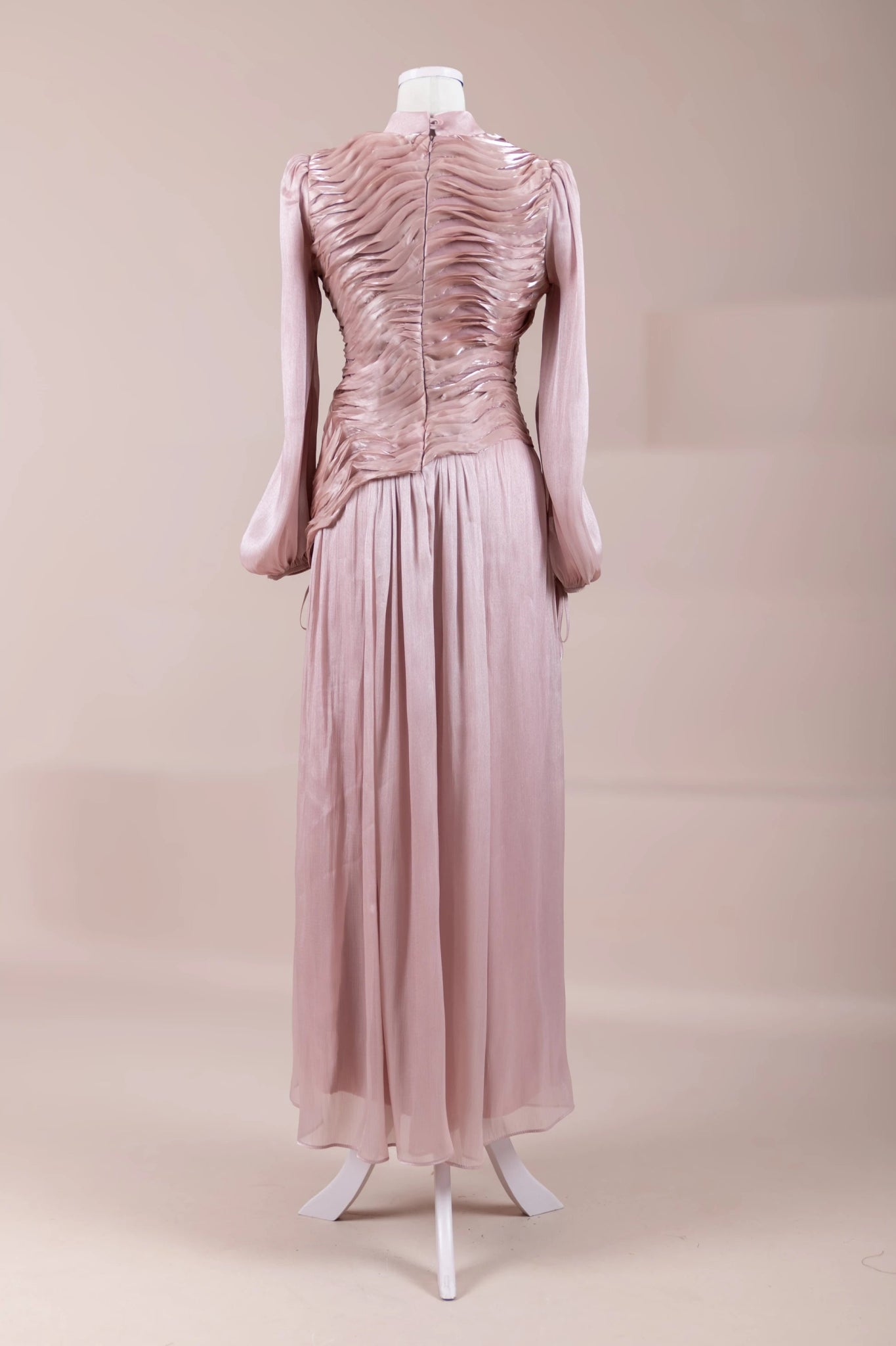 Dalia Tesettür Abiye - FioraofDress - tesettur - abiye - Pudra - 38 - hijab - evening - dress