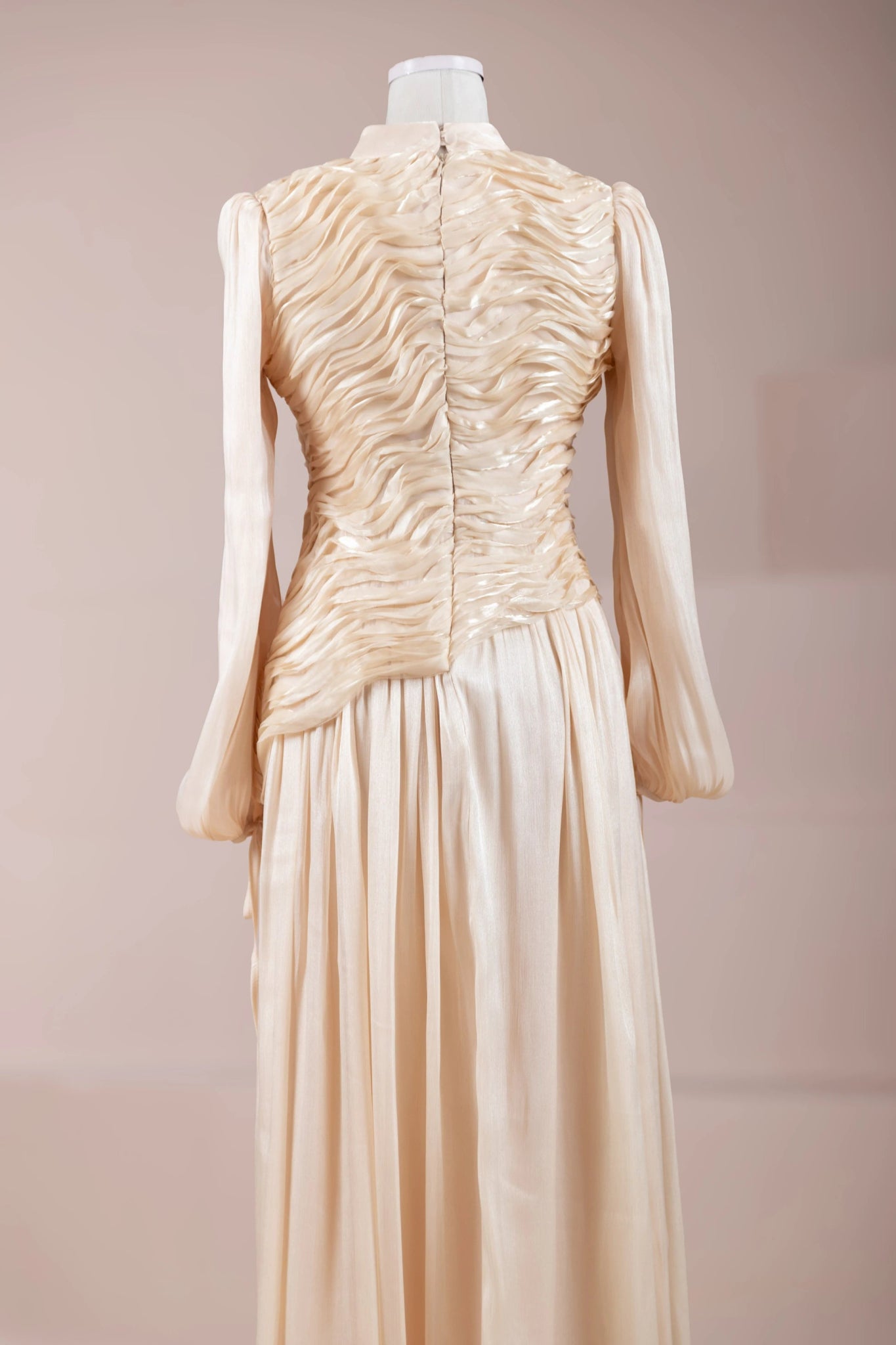 Dalia Tesettür Abiye - FioraofDress - tesettur - abiye - Ekru - 38 - hijab - evening - dress