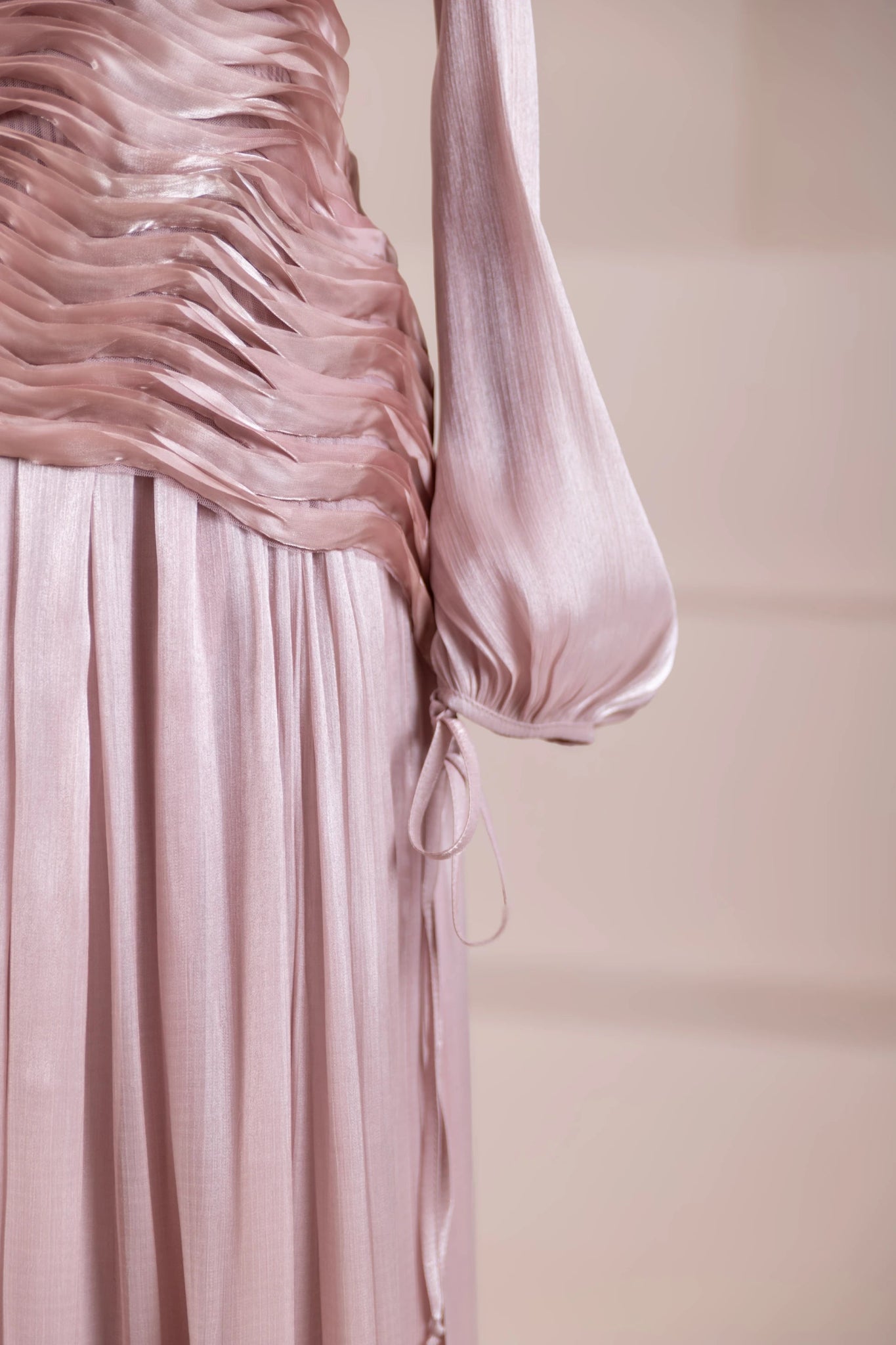 Dalia Tesettür Abiye - FioraofDress - tesettur - abiye - Pudra - 38 - hijab - evening - dress