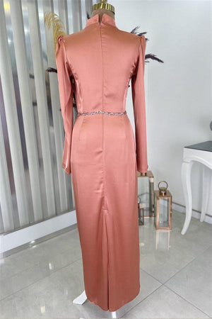 Elif Saten Tesettür Abiye - FioraofDress - tesettur - abiye - 44 - hijab - evening - dress