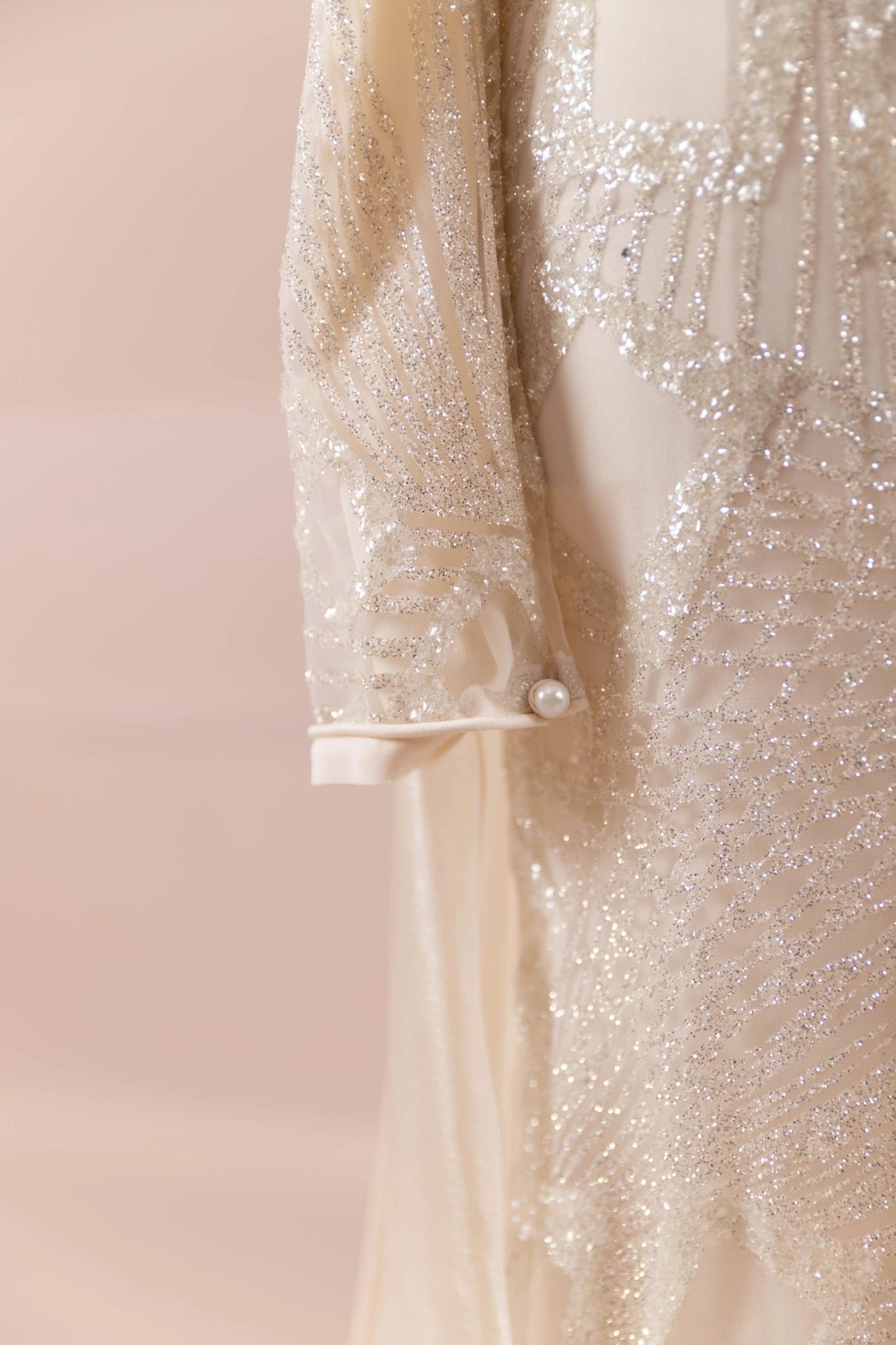 Eloura Tesettür Abiye - FioraofDress - tesettur - abiye - krem - 38 - hijab - evening - dress