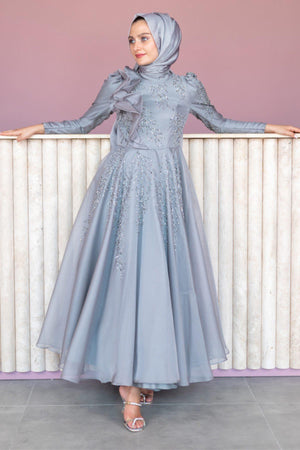 Elvin Tesettür Abiye - FioraofDress - tesettur - abiye - 44 - hijab - evening - dress