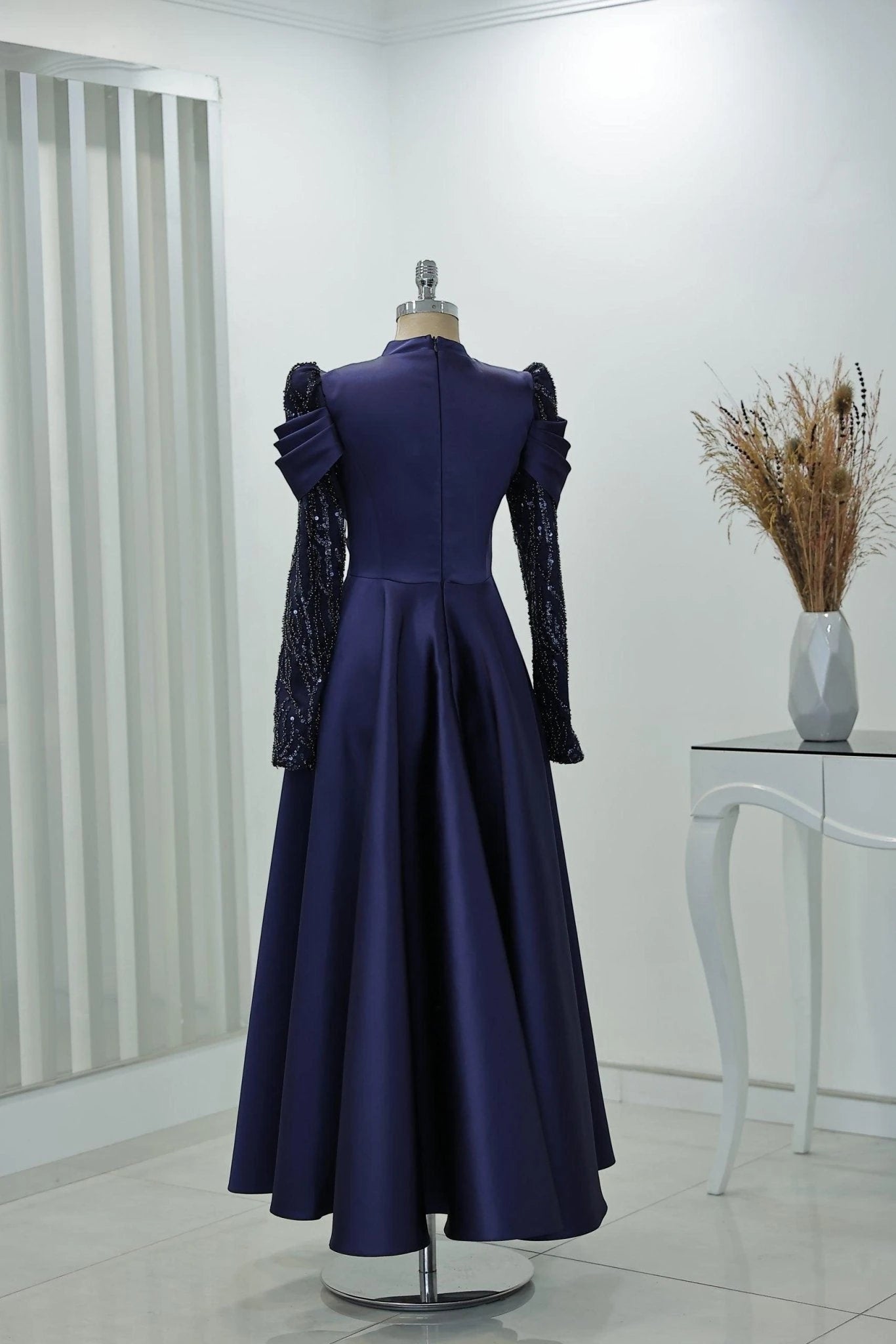 Endam Tesettür Abiye - FioraofDress - tesettur - abiye - 52 - lacivert - hijab - evening - dress