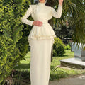 Esila Taşlı Tesettür Abiye - FioraofDress - tesettur - abiye - 42 - hijab - evening - dress