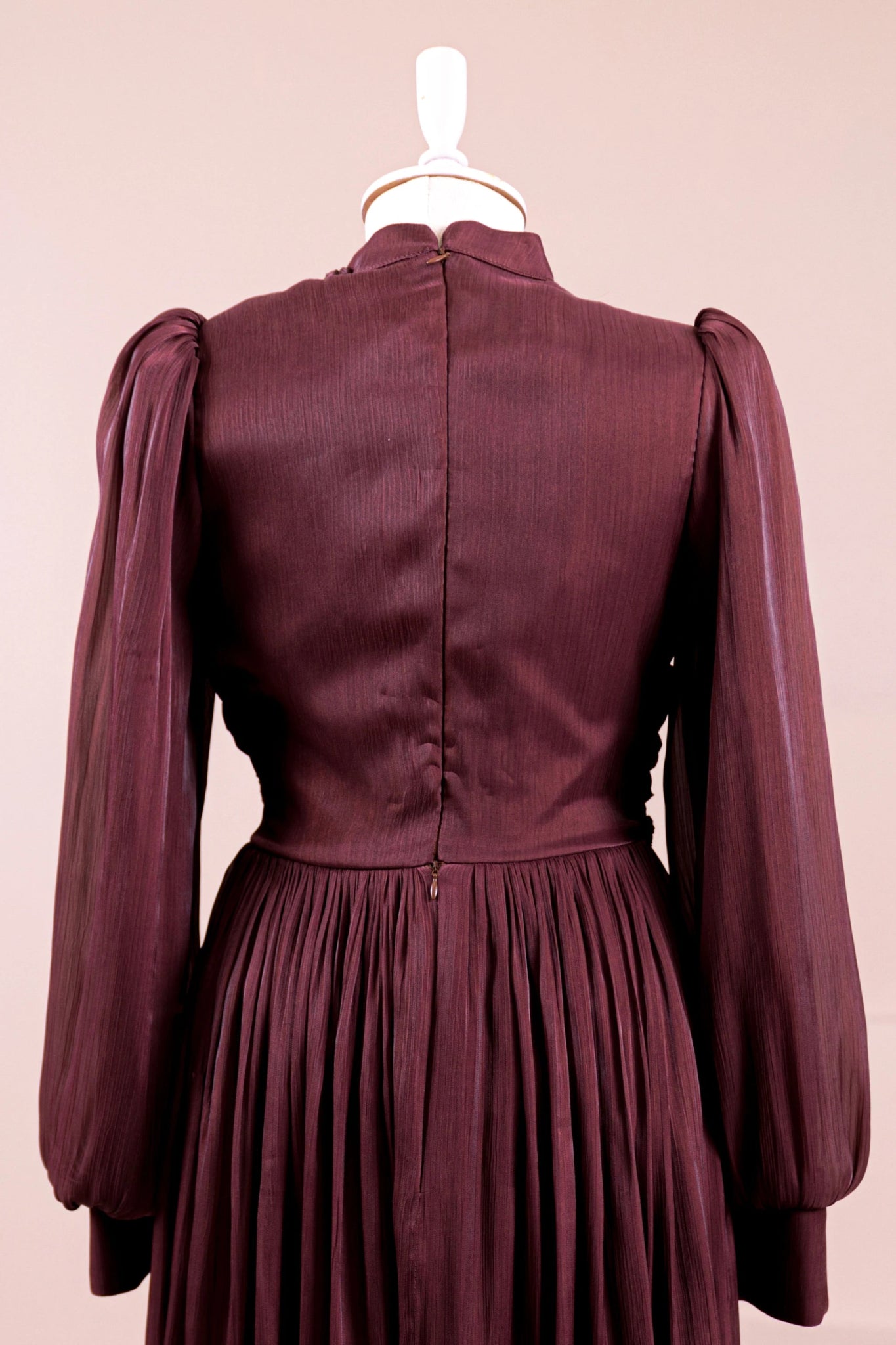 Faelyn Tesettür Abiye - FioraofDress - tesettur - abiye - bery burgundy - 38 - hijab - evening - dress