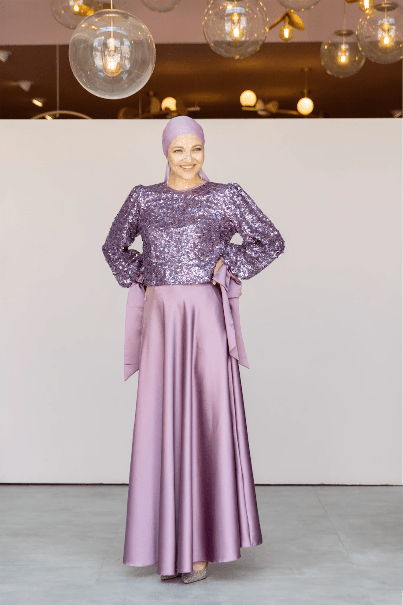 Ferce Tesettür Abiye - FioraofDress - tesettur - abiye - 44 - LİLAA - hijab - evening - dress