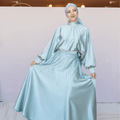 Fiona Tesettür Takım - FioraofDress - tesettur - abiye - 44 - Su Yeşili - hijab - evening - dress