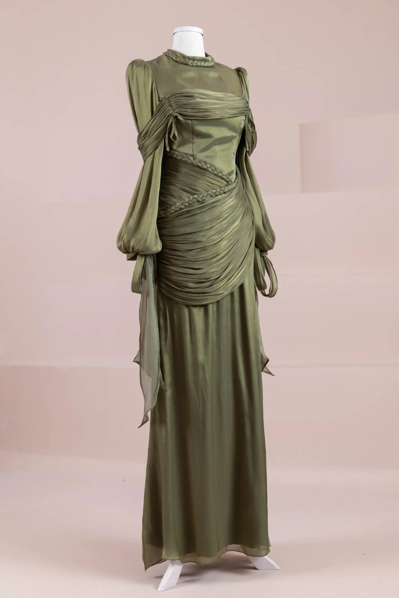 Galadriel Tesettür Abiye - FioraofDress - tesettur - abiye - Çimen yeşili - 38 - hijab - evening - dress