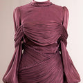 Galadriel Tesettür Abiye - FioraofDress - tesettur - abiye - bery burgundy - 38 - hijab - evening - dress