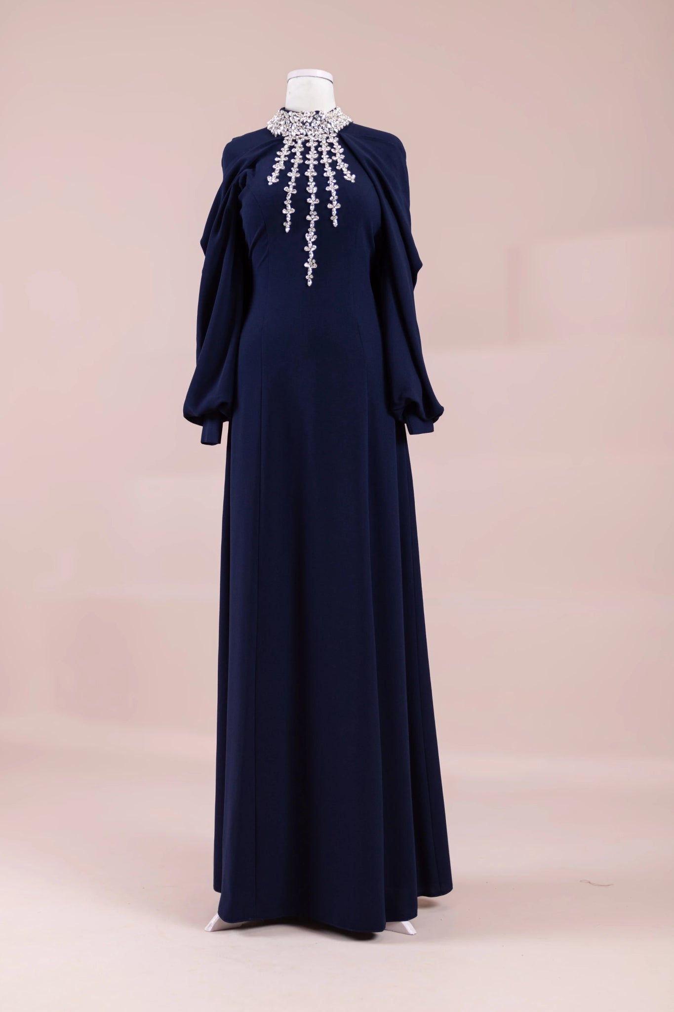 Gıla Tesettür Abiye - FioraofDress - tesettur - abiye - lacivert - 38 - hijab - evening - dress