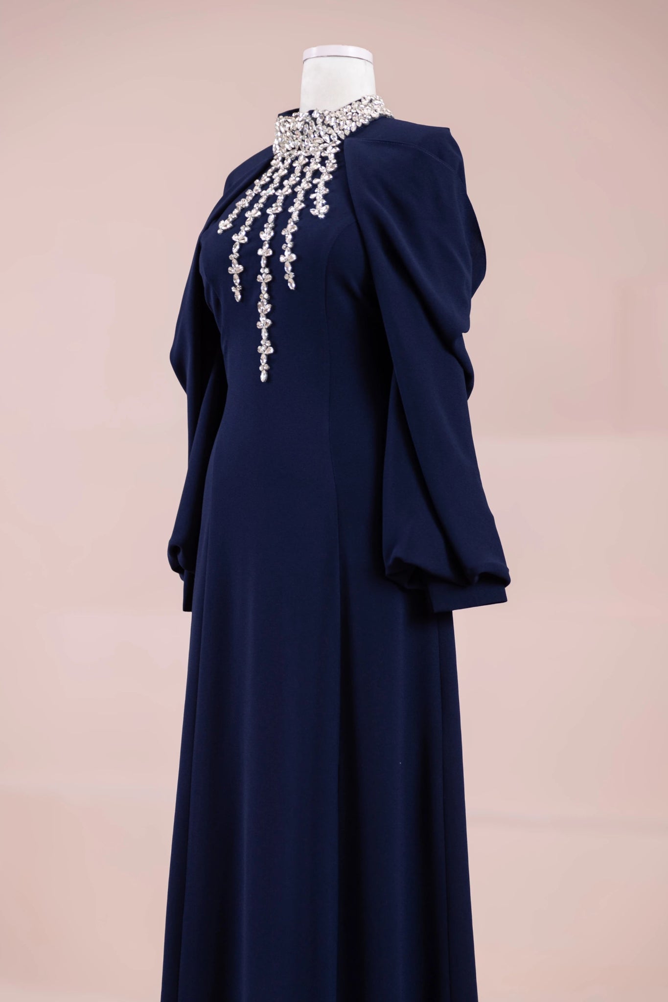 Gıla Tesettür Abiye - FioraofDress - tesettur - abiye - lacivert - 38 - hijab - evening - dress