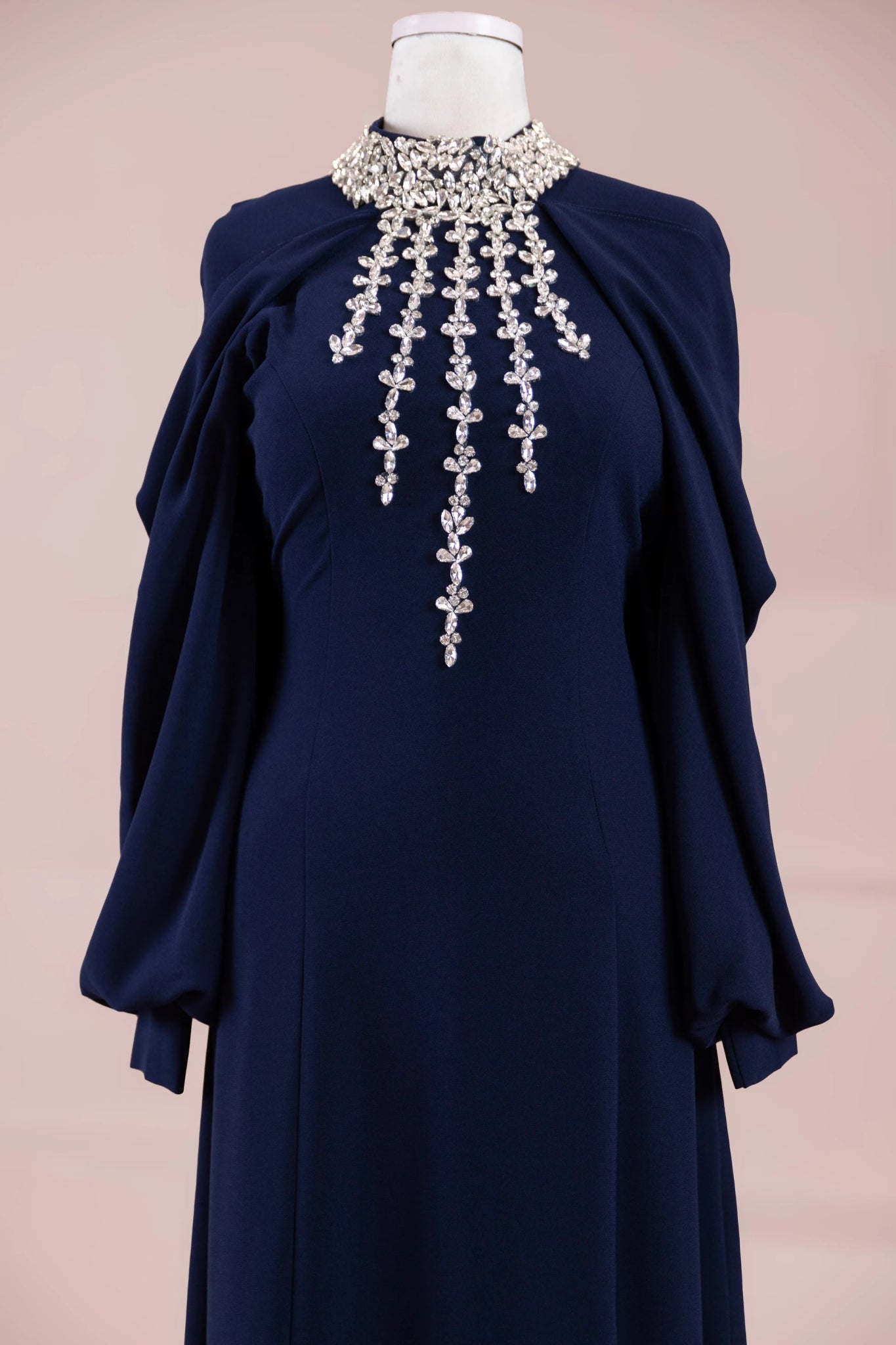 Gıla Tesettür Abiye - FioraofDress - tesettur - abiye - lacivert - 38 - hijab - evening - dress