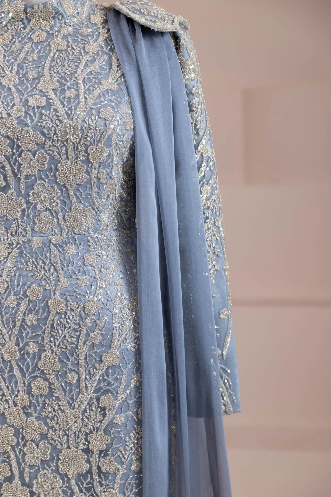 Glam Tesettür Abiye - FioraofDress - tesettur - abiye - Mavii - 38 - hijab - evening - dress