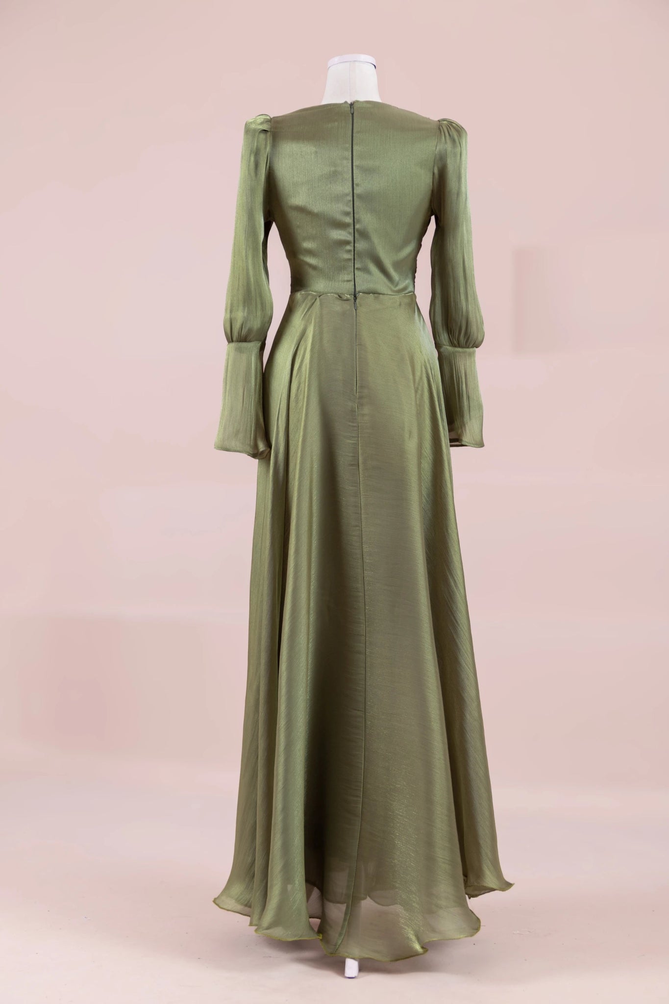 Glamour Tesettür Abiye - FioraofDress - tesettur - abiye - Çimen yeşili - 38 - hijab - evening - dress