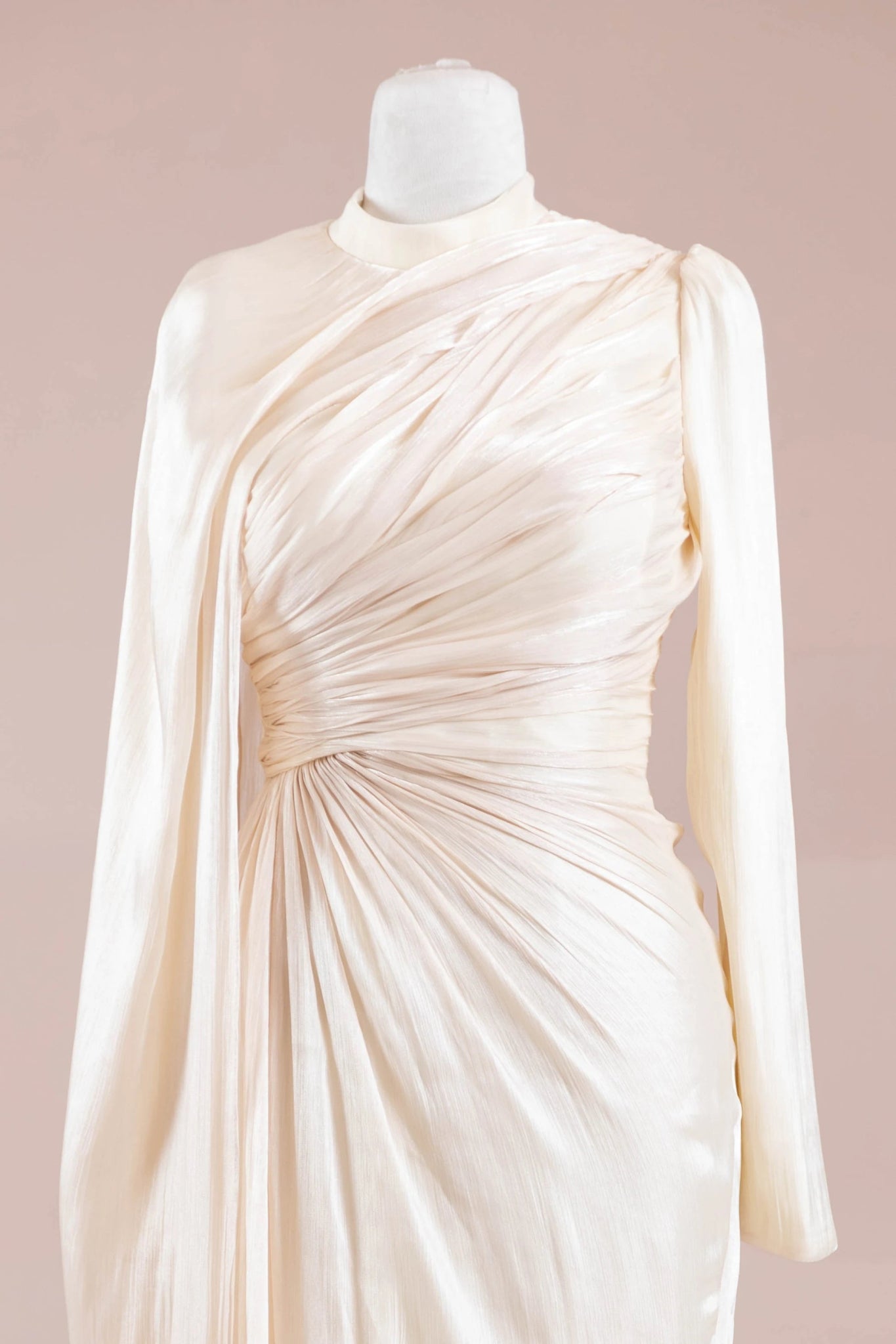 Glory Sade Tesettür Abiye - FioraofDress - tesettur - abiye - Ekru - 38 - hijab - evening - dress