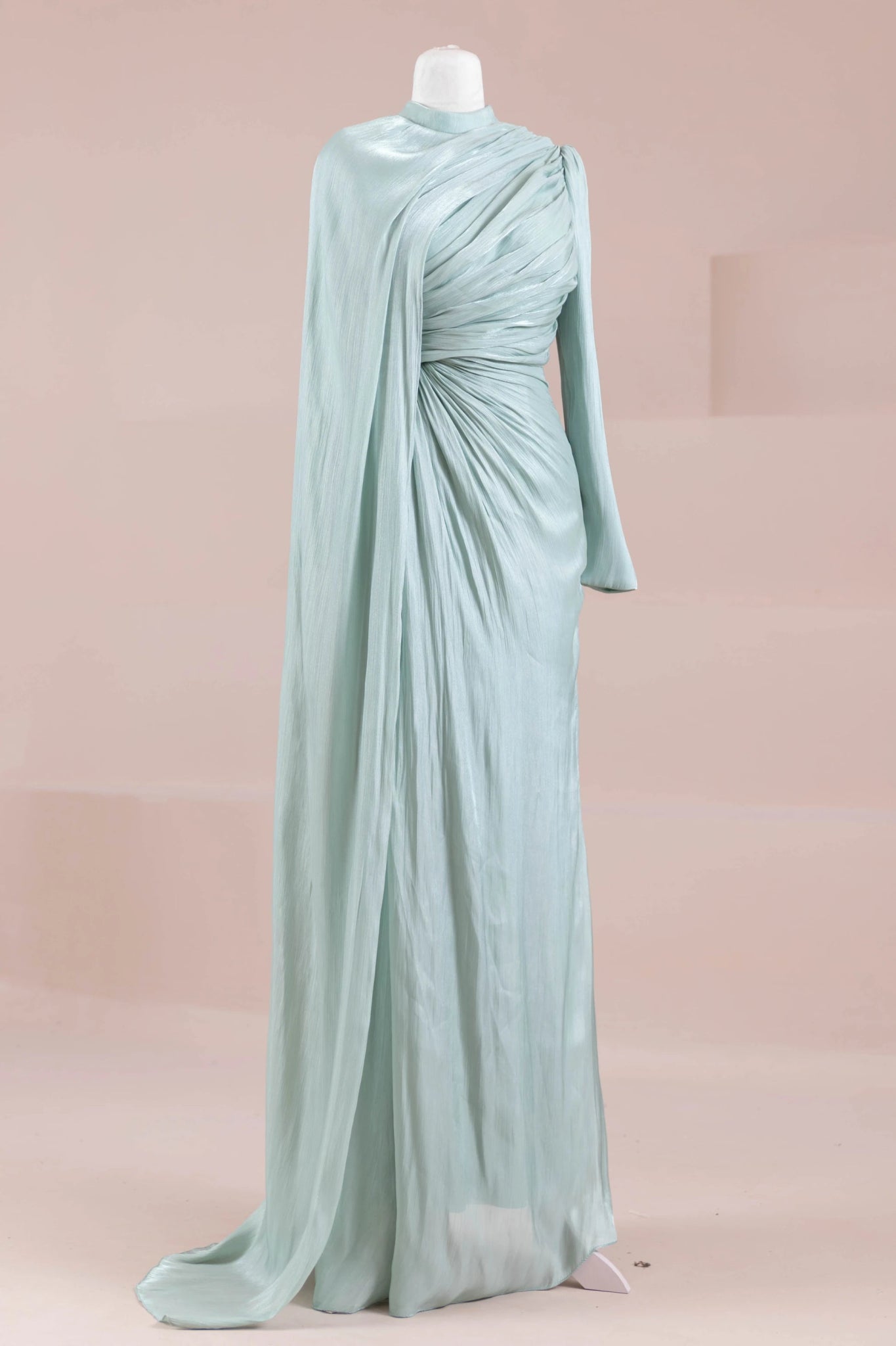 Glory Sade Tesettür Abiye - FioraofDress - tesettur - abiye - mint - 38 - hijab - evening - dress