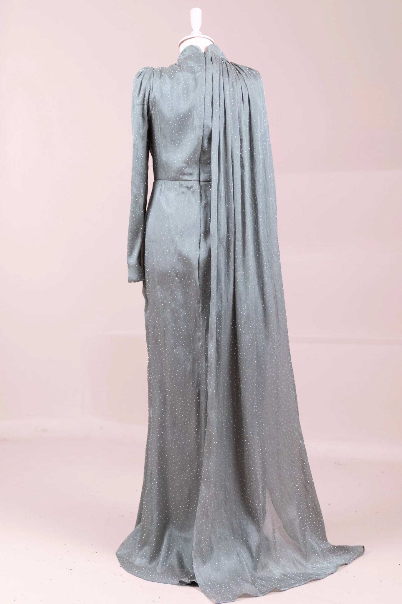 Glory Tesettür Abiye - FioraofDress - tesettur - abiye - haki - 38 - hijab - evening - dress