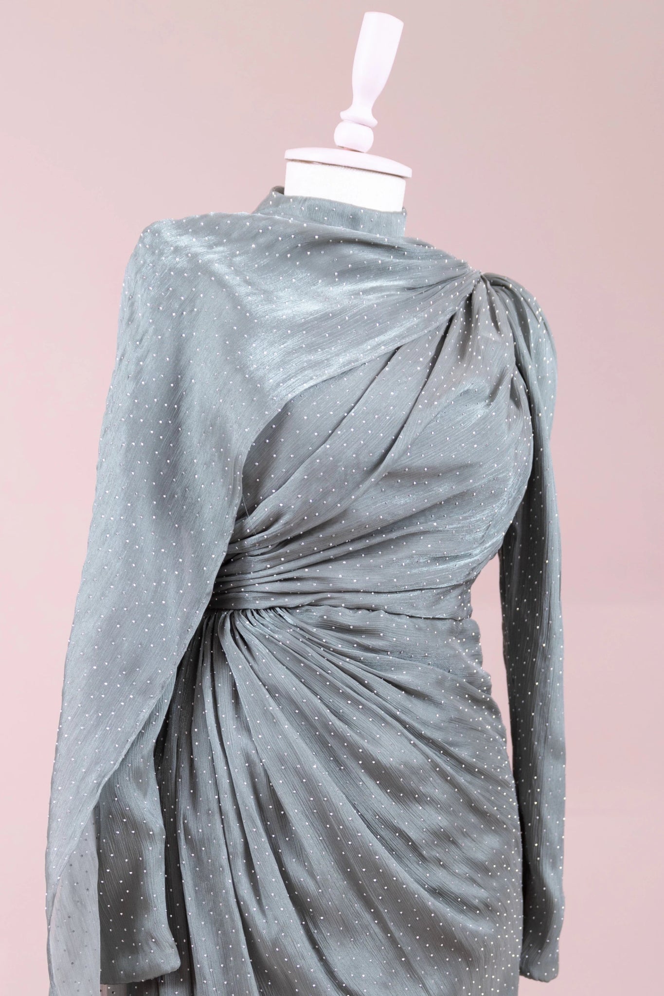 Glory Tesettür Abiye - FioraofDress - tesettur - abiye - haki - 38 - hijab - evening - dress