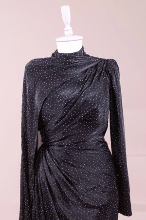 Glory Tesettür Abiye - FioraofDress - tesettur - abiye - Siyahh - 38 - hijab - evening - dress