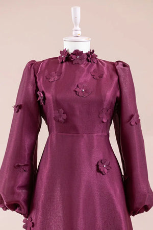 Flowers Tesettür Abiye.