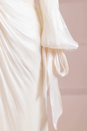 Laru Tesettür Abiye - FioraofDress - tesettur - abiye - Ekru - 38 - hijab - evening - dress