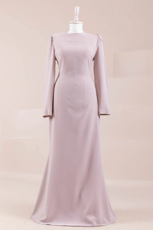 Layali Tesettür Abiye - FioraofDress - tesettur - abiye - lila - 40 - hijab - evening - dress