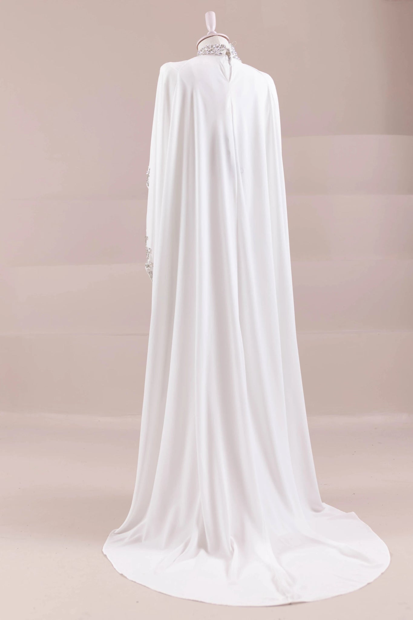 Layali Tesettür Abiye - FioraofDress - tesettur - abiye - Beyaz - 40 - hijab - evening - dress