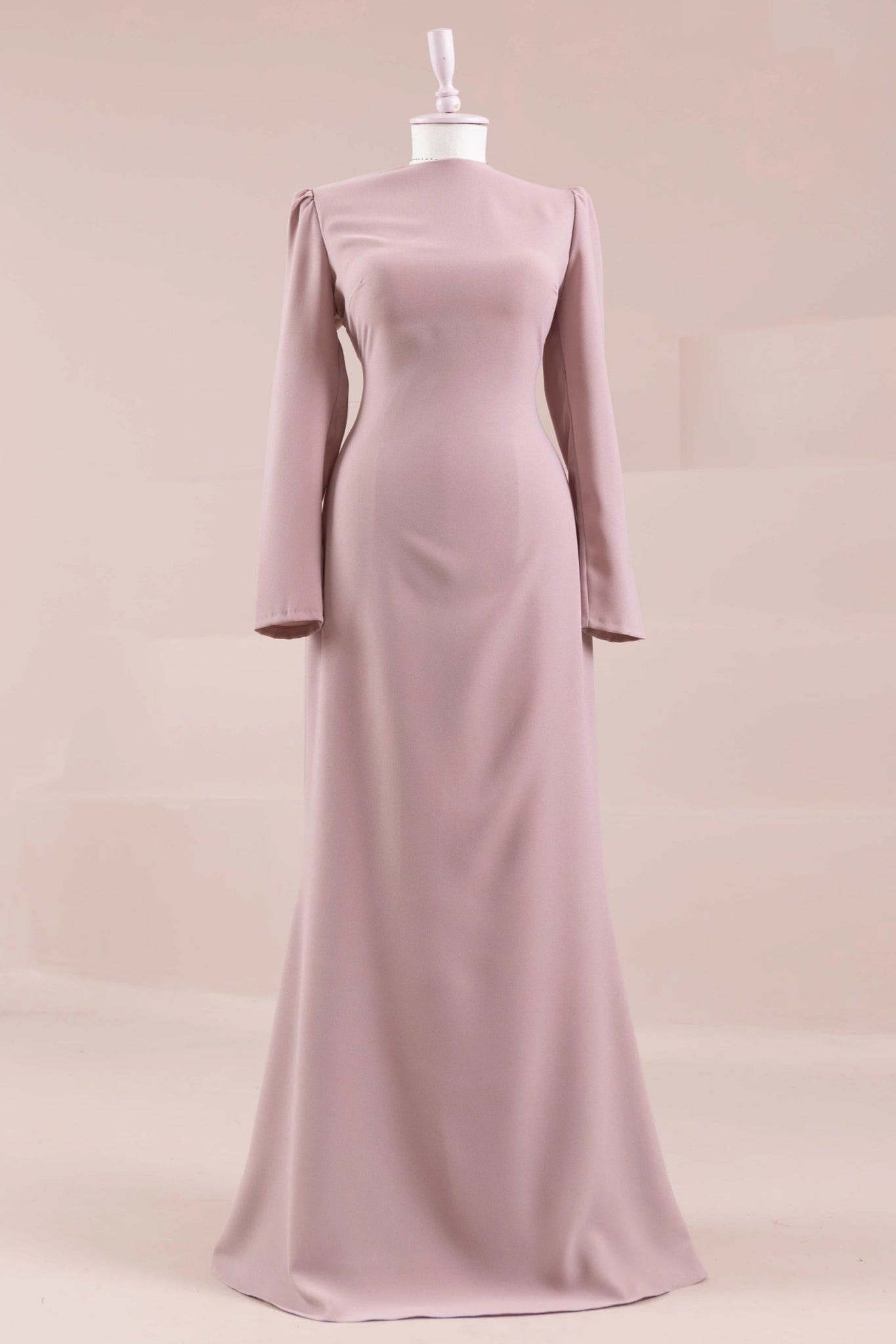 Layali Tesettür Abiye - FioraofDress - tesettur - abiye - Pudra - 40 - hijab - evening - dress