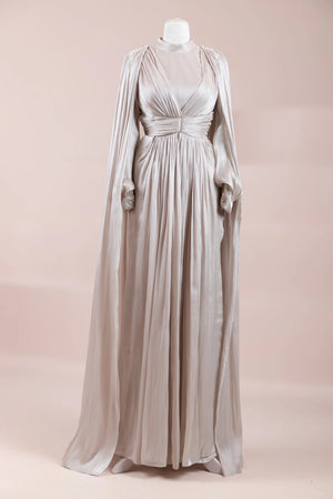 Lesley Tesettür Abiye - FioraofDress - tesettur - abiye - Taş Renk - 40 - hijab - evening - dress