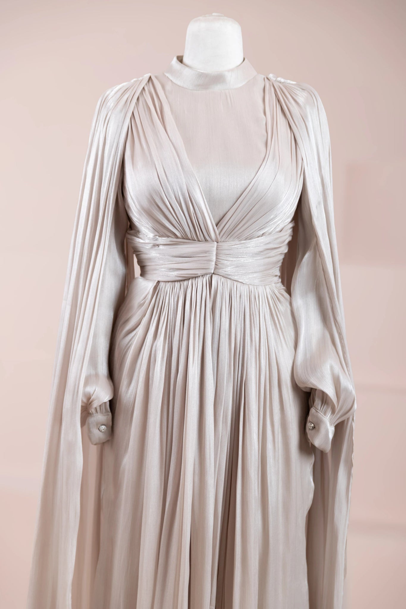 Lesley Tesettür Abiye - FioraofDress - tesettur - abiye - Taş Renk - 38 - hijab - evening - dress