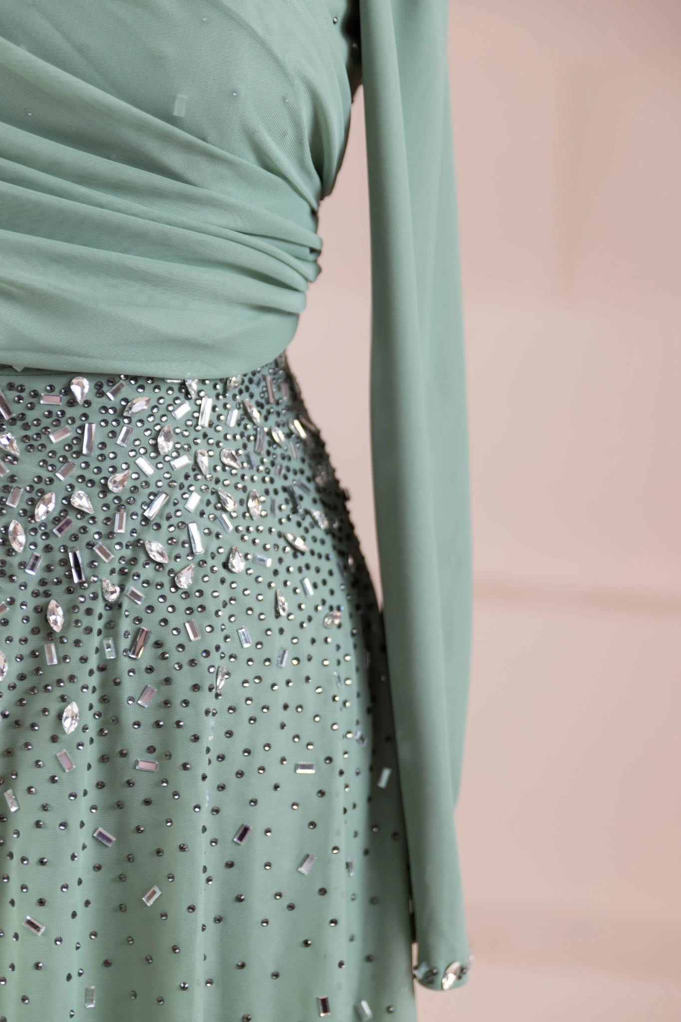 Levia Tesettür Abiye - FioraofDress - tesettur - abiye - mint - 36 - hijab - evening - dress