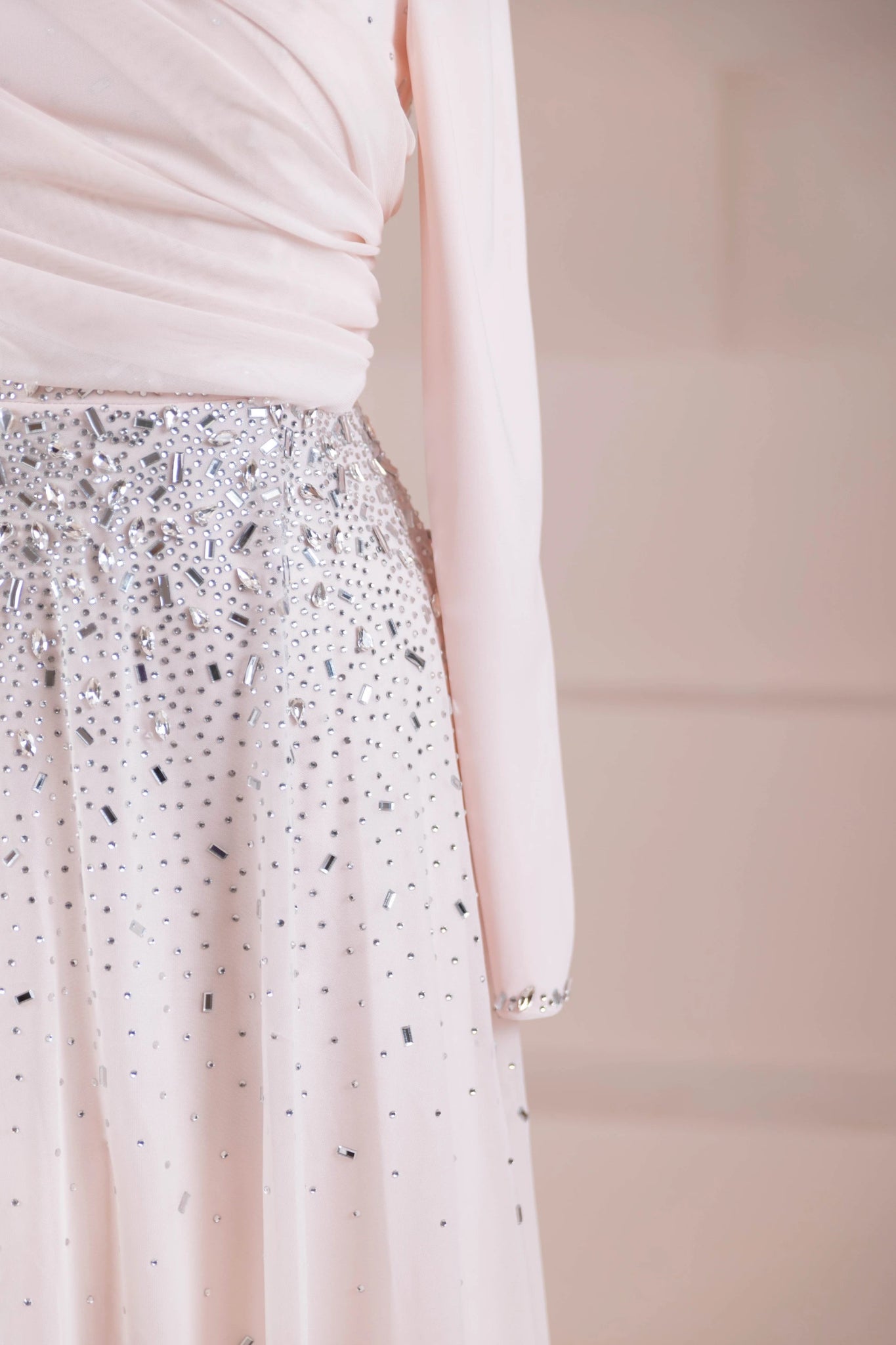 Levia Tesettür Abiye - FioraofDress - tesettur - abiye - krem - 36 - hijab - evening - dress