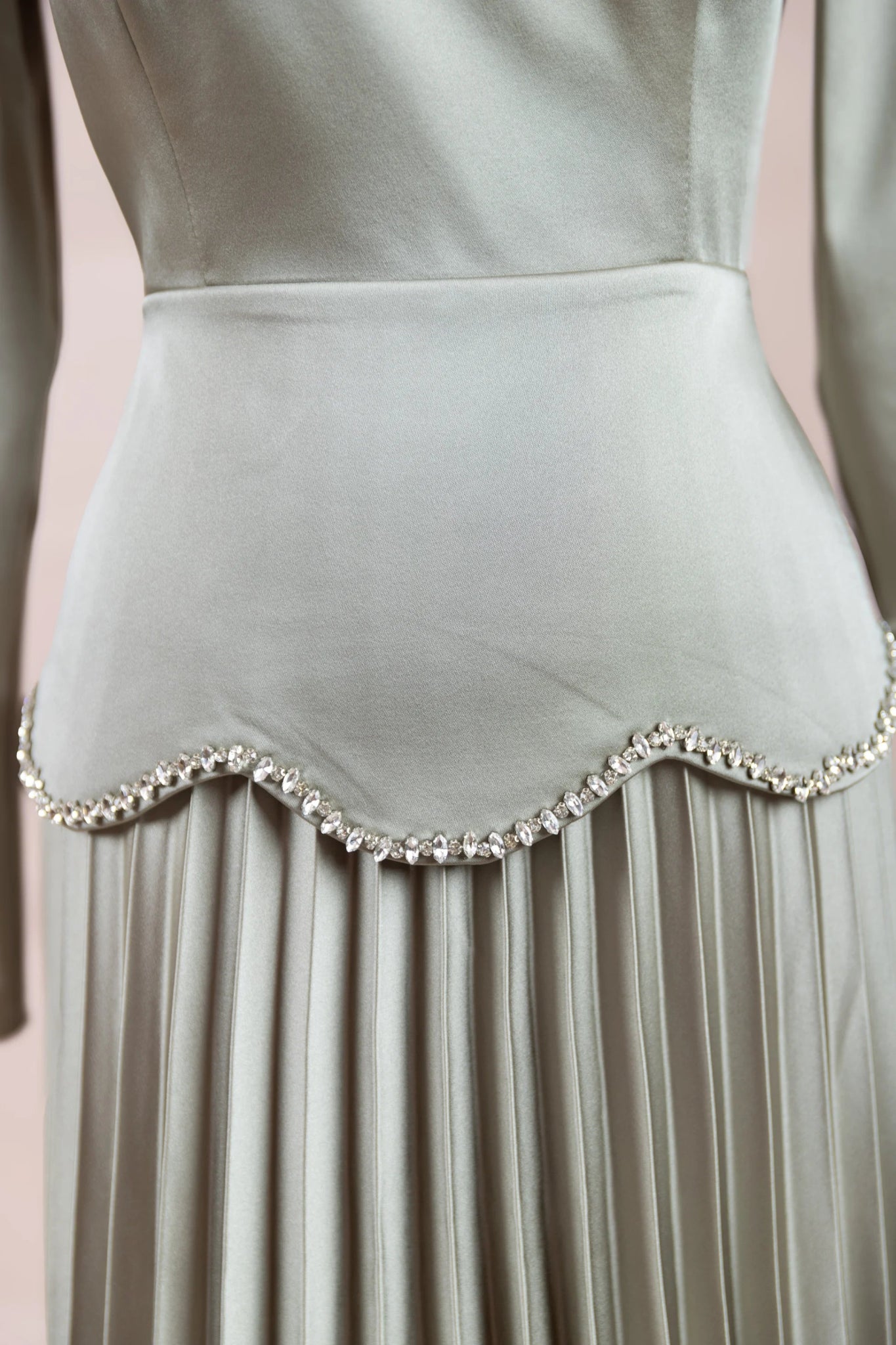 Lolita Tesettür Abiye - FioraofDress - tesettur - abiye - Çagla yeşili - 38 - hijab - evening - dress