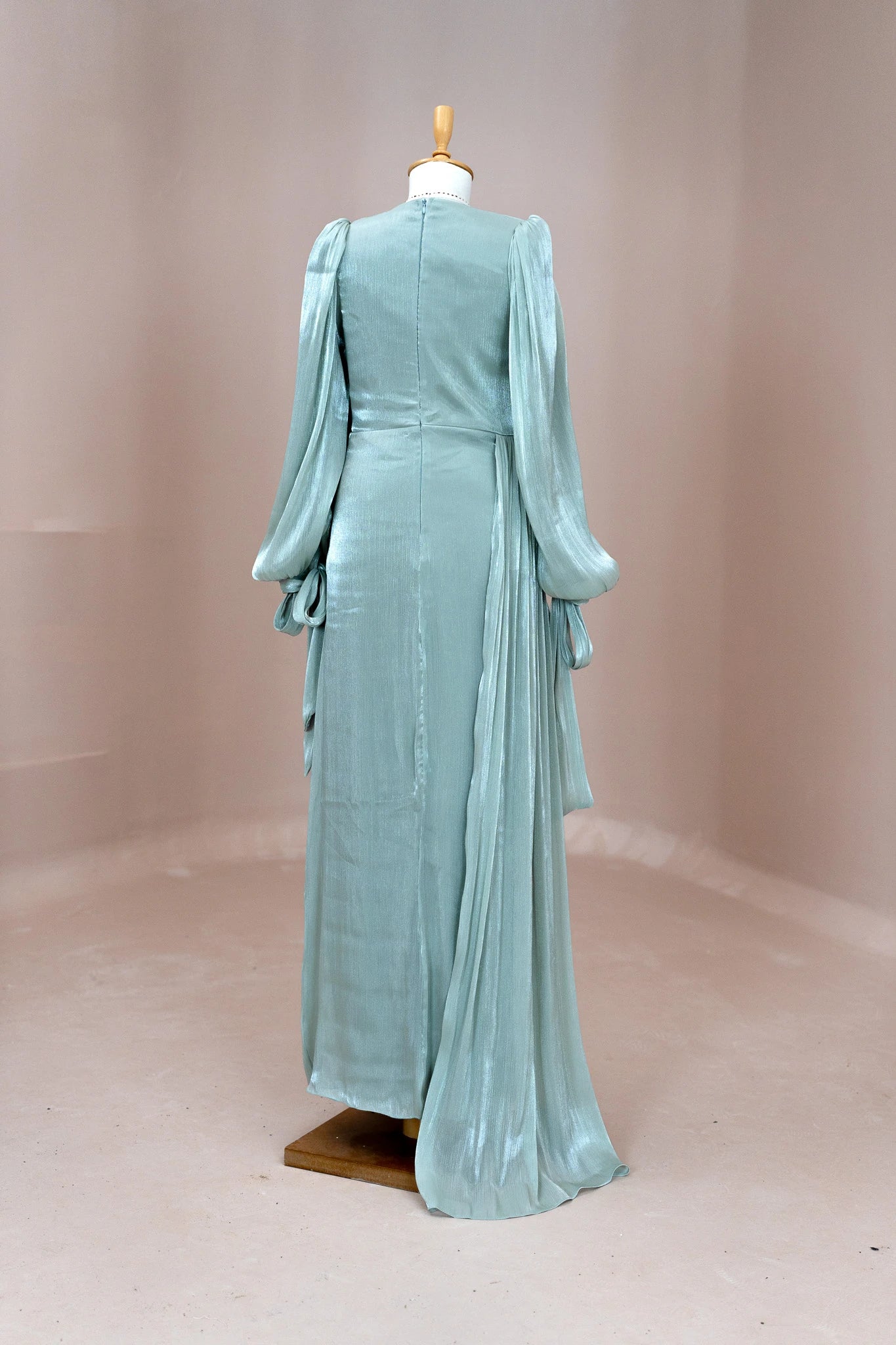 Lotus Tesettür Abiye - FioraofDress - tesettur - abiye - mint - 38 - hijab - evening - dress