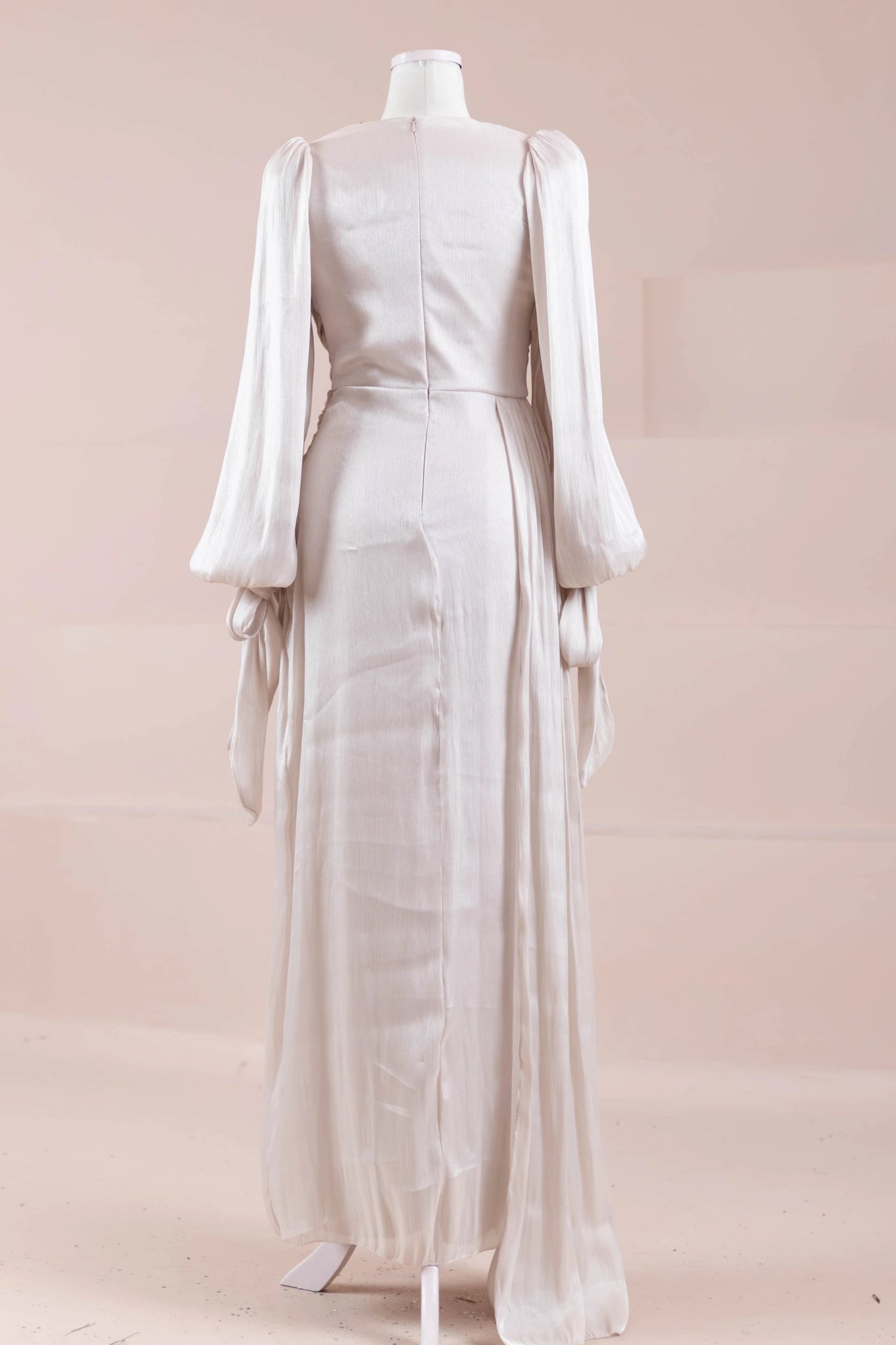 Lotus Tesettür Abiye - FioraofDress - tesettur - abiye - Taş Renk - 38 - hijab - evening - dress