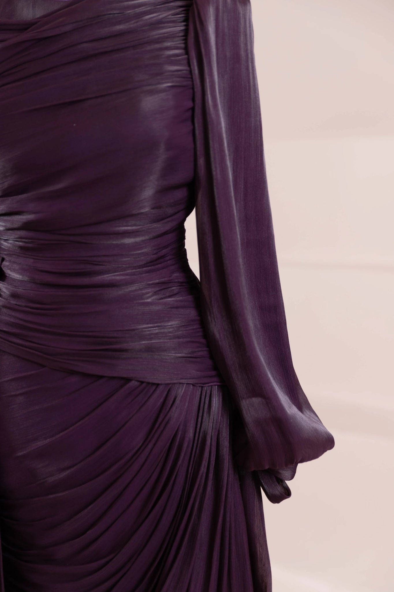 Lotus Tesettür Abiye - FioraofDress - tesettur - abiye - Ametist Moru - 38 - hijab - evening - dress