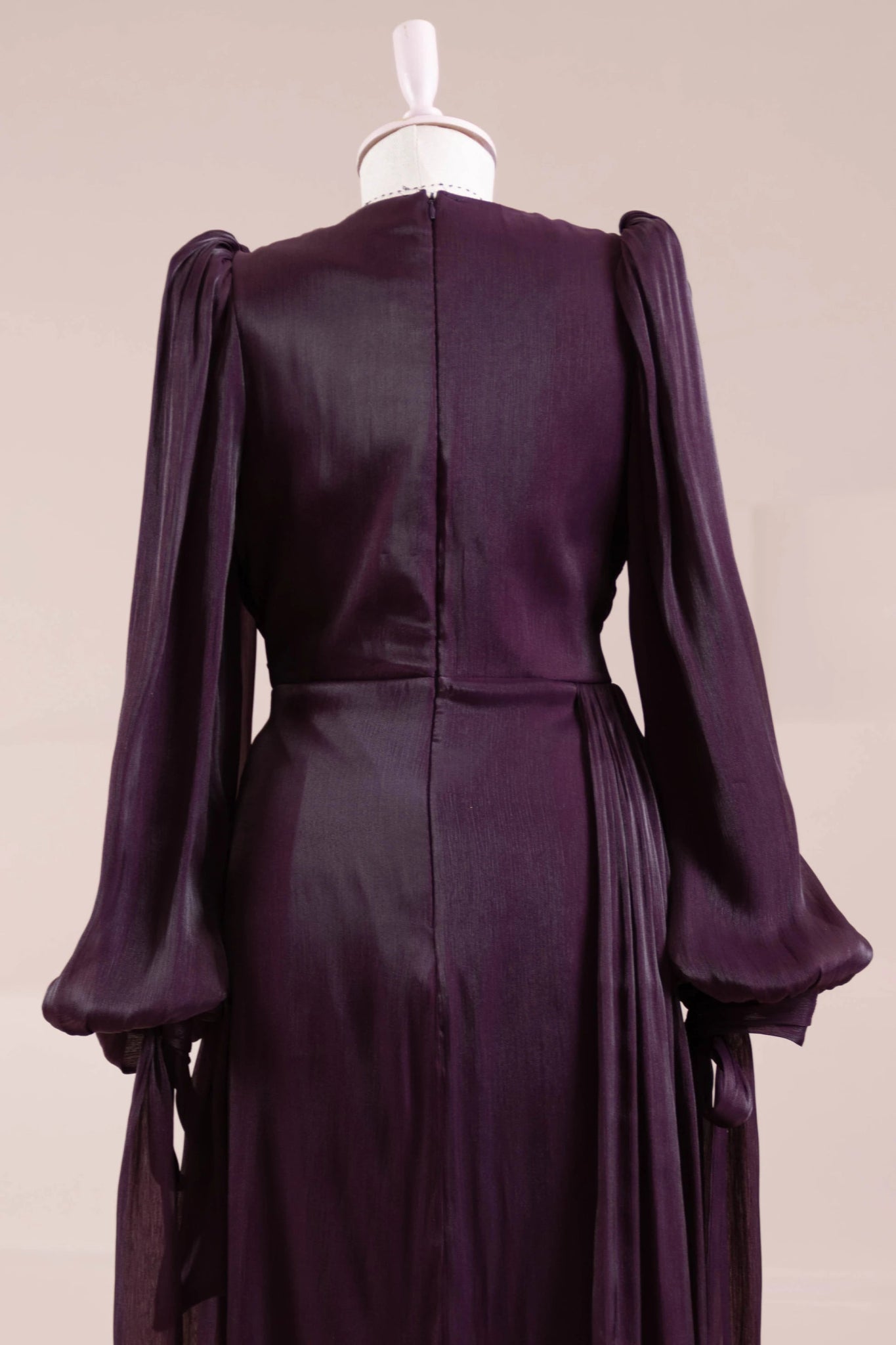 Lotus Tesettür Abiye - FioraofDress - tesettur - abiye - Ametist Moru - 38 - hijab - evening - dress