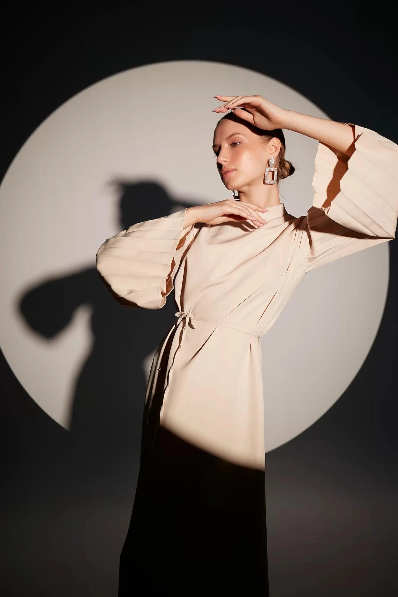 Lucia Elbise - FioraofDress - tesettur - abiye - 42 - Siyahh - hijab - evening - dress