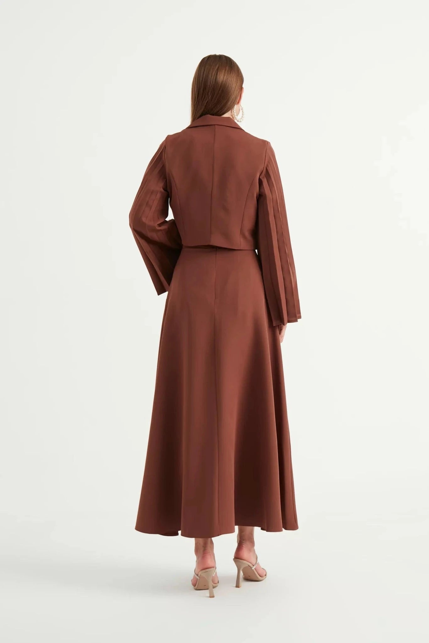 Lucia Etek Takım - FioraofDress - tesettur - abiye - Bakır - 42 - hijab - evening - dress