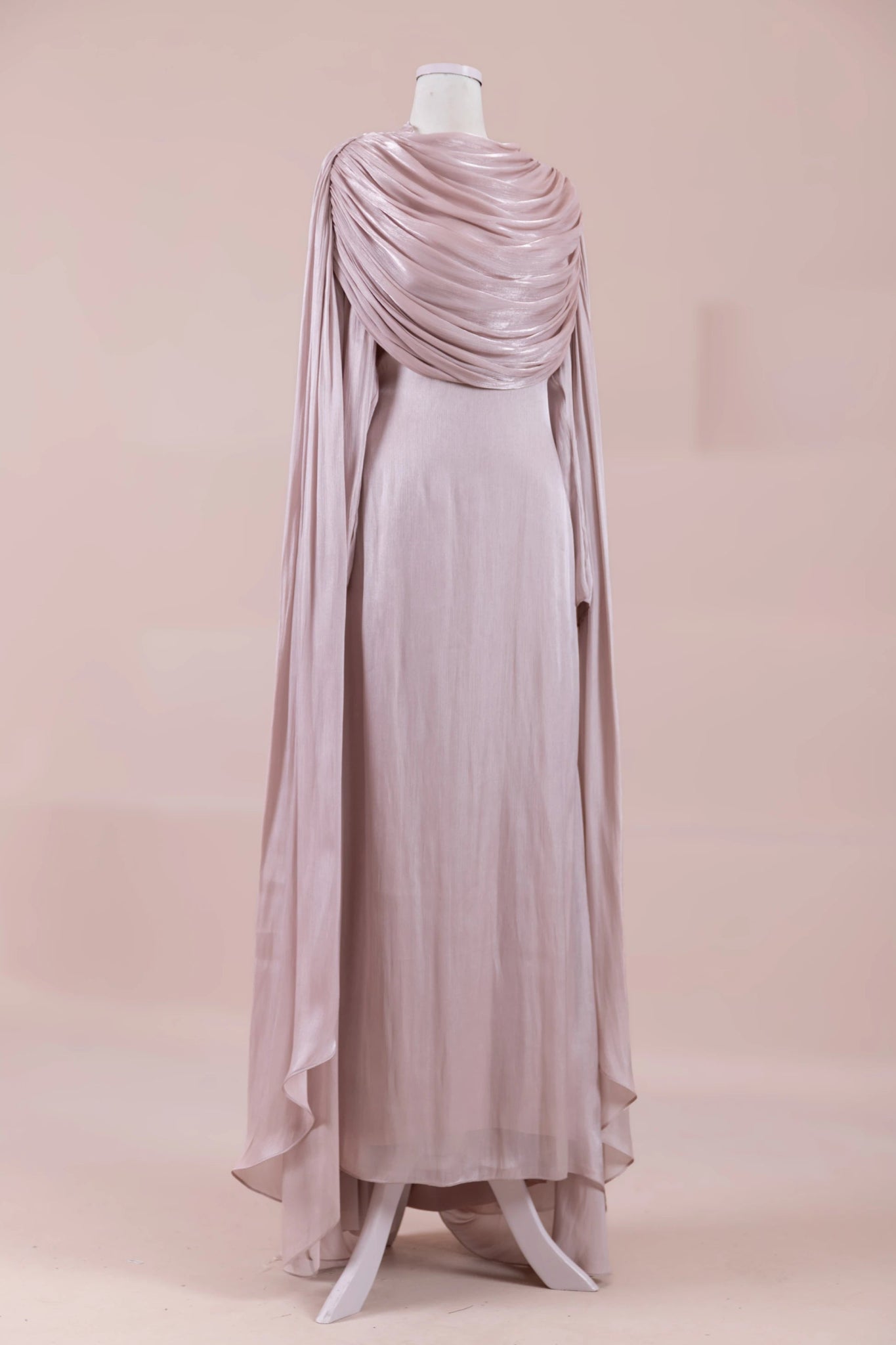 Lunesse Tesettür Abiye - FioraofDress - tesettur - abiye - Pudra - 38 - hijab - evening - dress