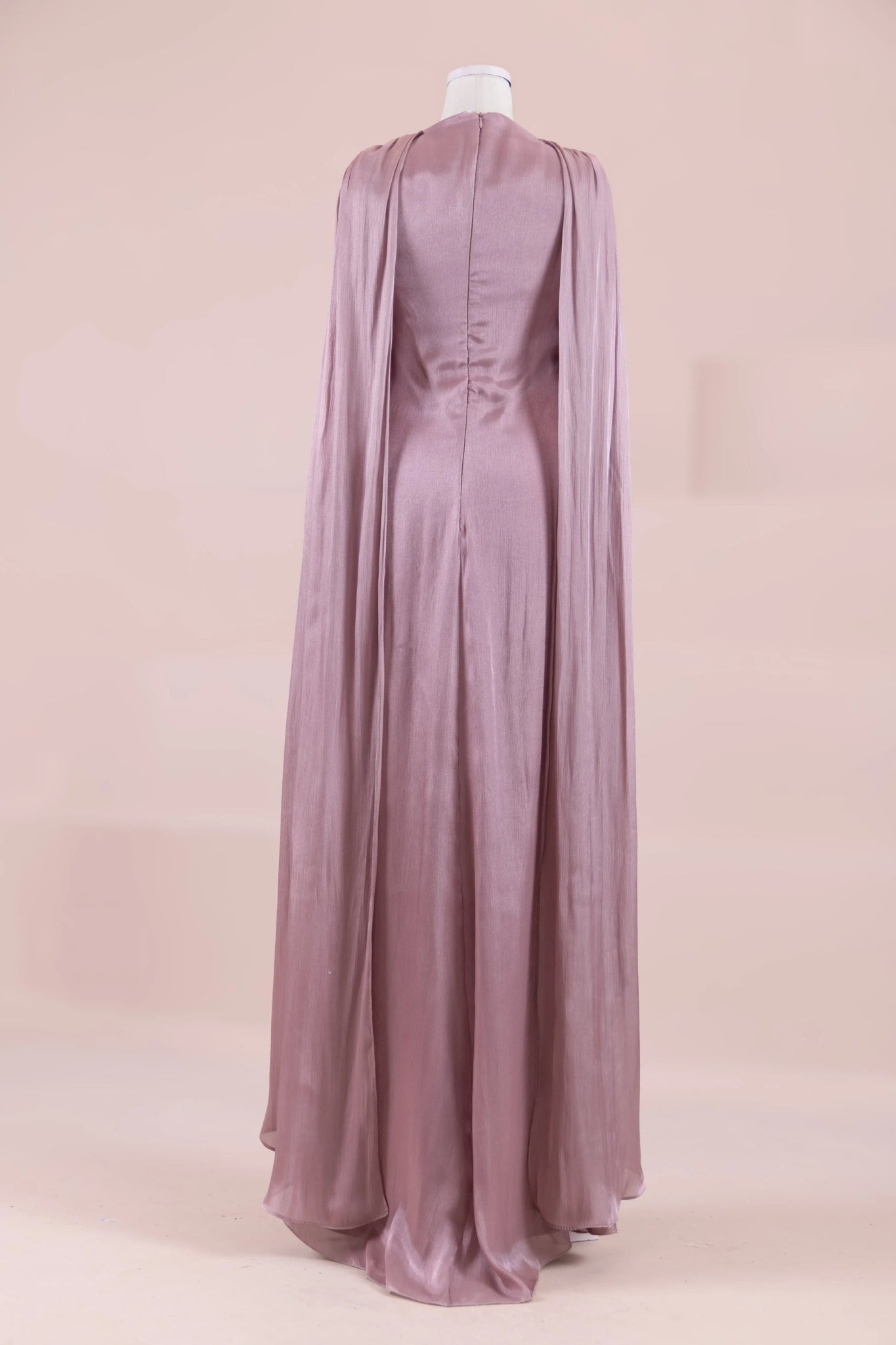 Lunesse Tesettür Abiye - FioraofDress - tesettur - abiye - rose - 38 - hijab - evening - dress