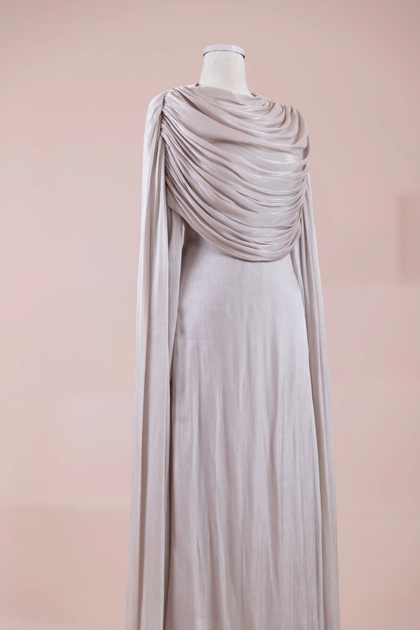 Lunesse Tesettür Abiye - FioraofDress - tesettur - abiye - BEJ - 38 - hijab - evening - dress