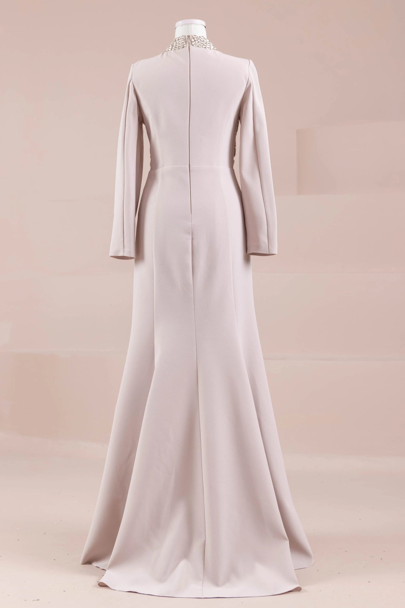 Lunza Tesettür Abiye - FioraofDress - tesettur - abiye - Pudra - 38 - hijab - evening - dress